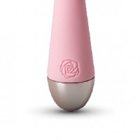 10-Speed Mini Vibrating Rechargeable Wand Massager Pink